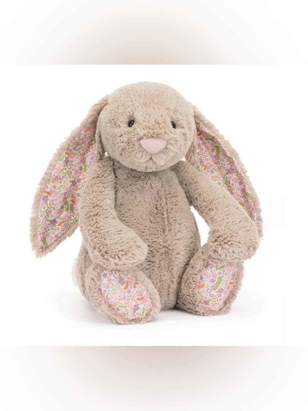 NWT Blossom Beige Bunny 'Petal' HUGE